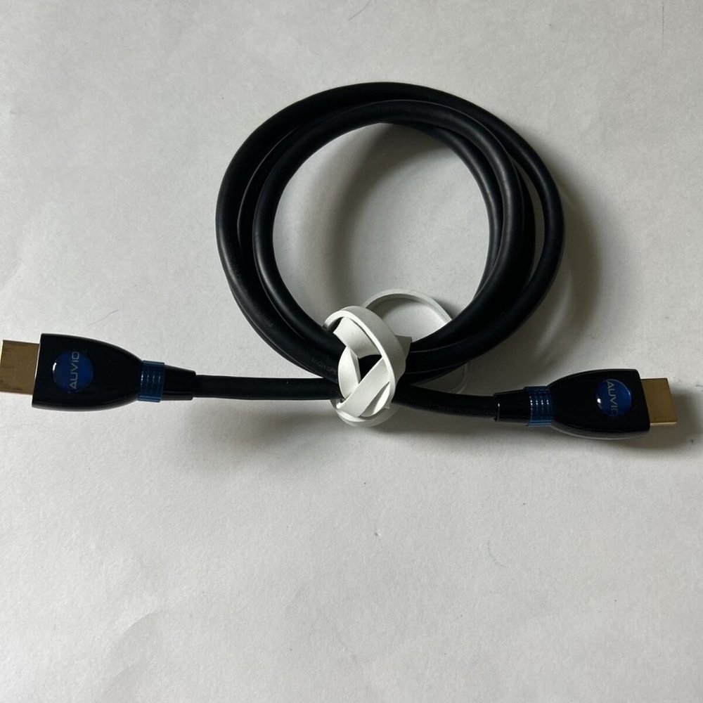 AUVIO High Speed HDMI Cable-Ethernet-50 inches-Gold Plated-heavy duty cord-gamer